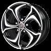 Swing 15in BM finish. The Size of alloy wheel is 15x6.5 inch and the PCD is 5x114.3(SET OF 4)